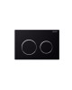 plate omega 20 115.085.KM.1 black / glossy / black geberit flush plates geberit Sanitary Ware - AGGELOPOULOS SANITARY WARE S.A.