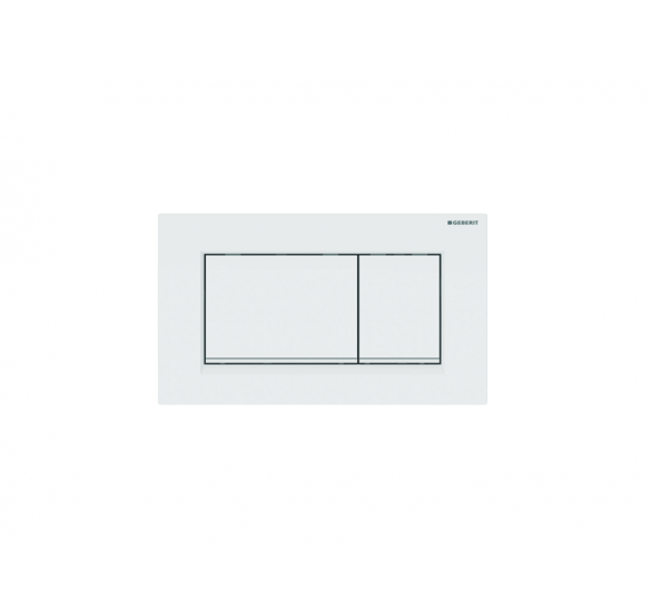 geberit plate ''sigma30'' 115.883.01.1 matte white geberit flush plates geberit Sanitary Ware - AGGELOPOULOS SANITARY WARE S.A.