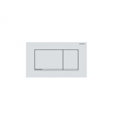geberit plate ''sigma30'' 115.883.14.1 matte white / glossy / matte white geberit