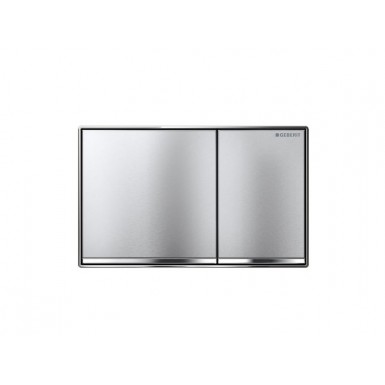 plate ''sigma60'' 115.640.GH.1 brushed chrome geberit 