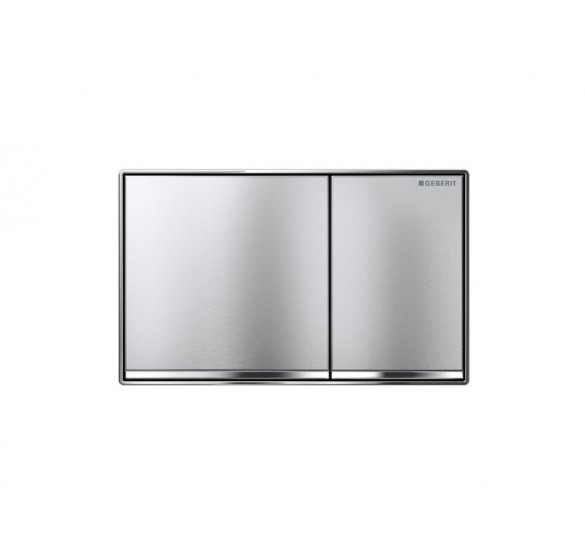 plate ''sigma60'' 115.640.GH.1 brushed chrome geberit  flush plates geberit Sanitary Ware - AGGELOPOULOS SANITARY WARE S.A.