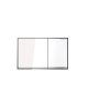 plate ''sigma60'' 115.640.SI.1 white glass geberit  flush plates geberit Sanitary Ware - AGGELOPOULOS SANITARY WARE S.A.