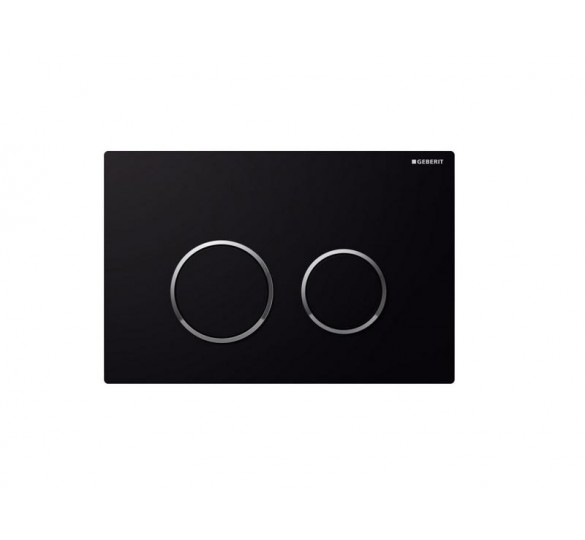 sigma plate 20 115.882.KM.1 black / glossy / black geberit flush plates geberit Sanitary Ware - AGGELOPOULOS SANITARY WARE S.A.