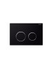 sigma plate 20 115.882.KM.1 black / glossy / black geberit flush plates geberit Sanitary Ware - AGGELOPOULOS SANITARY WARE S.A.