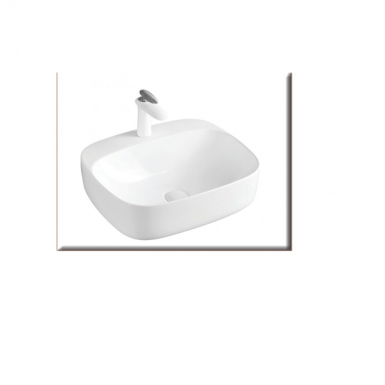 SELINA WASHBASIN COLLECTED WHITE 50X42X15.5CM 83-8550