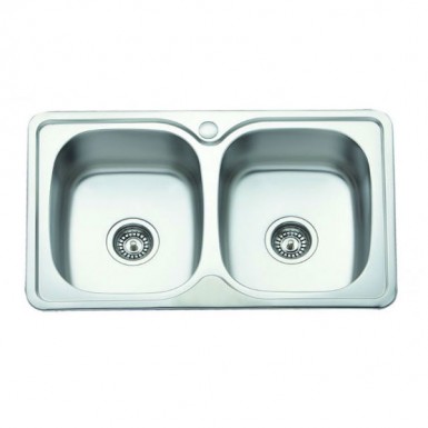 MIKRO - DUE STAINLESS STEEL SINK 80X45X20CM 18-7745