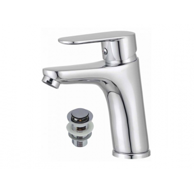 LUX WASHBASIN FAUCET WITH CALVE
