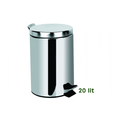 EXTRA INOX waste receptable 46*29cm chrome 20LT