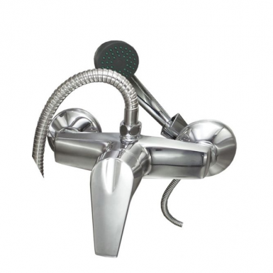 BORA FAUCET OF SHOWER WITH SPIRAL TELEPHONE AND SUPPORT