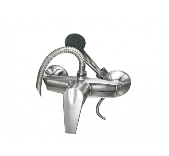 BORA FAUCET OF SHOWER WITH SPIRAL TELEPHONE AND SUPPORT SHOWER