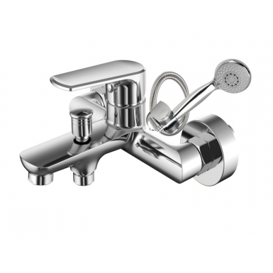 FAVORE FAUCET OF BATH WITH SPIRAL TELEPHONE AND SUPPORT
