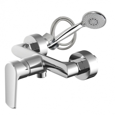 FAVORE FAUCET OF SHOWER WITH SPIRAL TELEPHONE AND SUPPORT