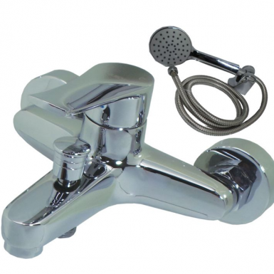 LINDA FAUCET OF BATH WITH SPIRAL TELEPHONE AND SUPPORT
