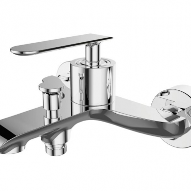 PLANET FAUCET OF BATH WITH SPIRAL TELEPHONE AND SUPPORT