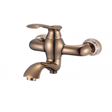 VENEZIA FAUCET OF BATH WITH SPIRAL TELEPHONE AND SUPPORT