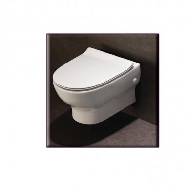 FORTE - UP RIMLESS HANGING BASIN WITH COVER 9.5X37X38CM 17-6639