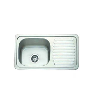 MIKRO - DUE STAINLESS STEEL SINK 75X40X17.3CM 18-1124