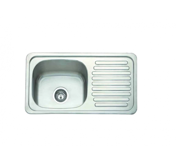 MIKRO - DUE STAINLESS STEEL SINK 75X40X17.3CM 18-1124 STAINLESS SINK