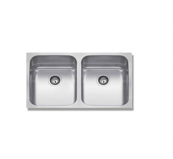 MELINA B.T SINK STAINLESS STEEL SUBTRACTOR 75X44X19CM 18-1985 STAINLESS SINK