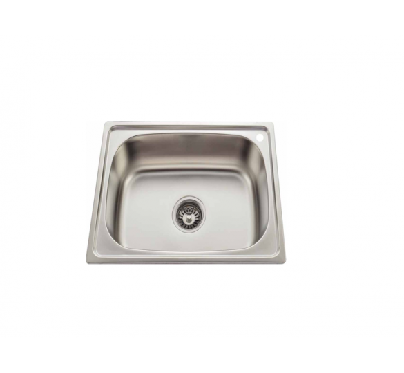 BETA SINK STAINLESS  ΜΑΤ 48X35X21CM 18-4835 STAINLESS SINK
