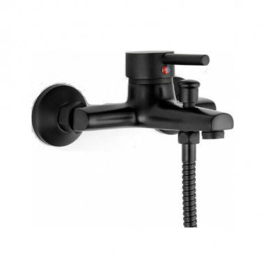 ROTA FAUCET OF BATH WITH SPIRAL TELEPHONE AND SUPPORT