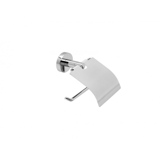 romina paper holder with cover chrome romina