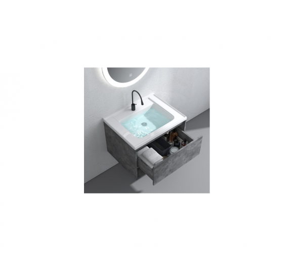 AMBER MODERN GREY  FULL BATHROOM FURNITURE 60X47CM Bathroom Furniture