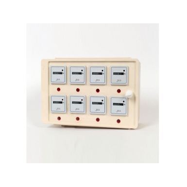 JES PANEL OF A 8-APARTMENT WITH DIODES