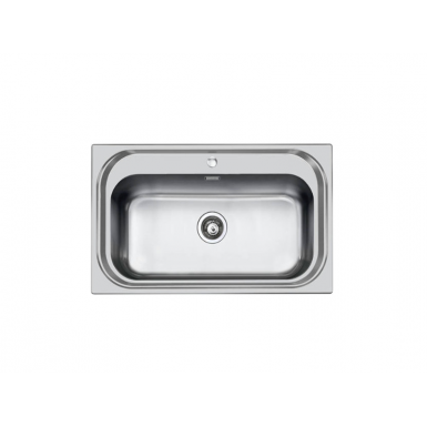1000 sink inlaid 86.5 x 50.5 x 16.5 cm smooth
