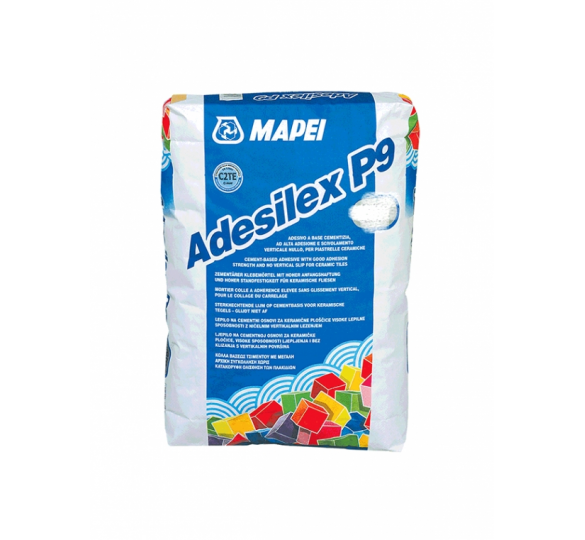 ADESILEX P9 MAPEI GLUES OF TILES AND NATURAL STONES Sanitary Ware - AGGELOPOULOS SANITARY WARE S.A.