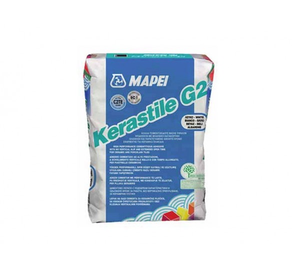 KERASTILE G2 MAPEI GLUES OF TILES AND NATURAL STONES