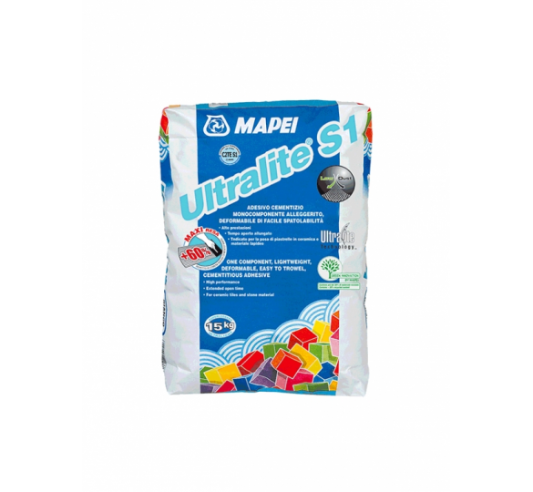 ULTRALITE S1 MAPEI GLUES OF TILES AND NATURAL STONES Sanitary Ware - AGGELOPOULOS SANITARY WARE S.A.