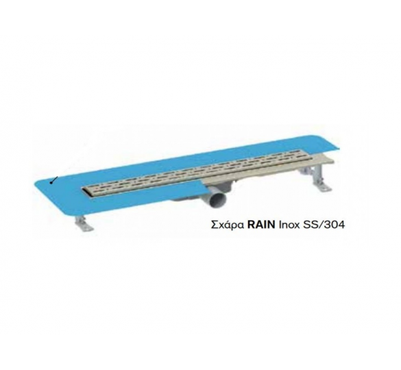 LINE STANDARD RAIN CHANNEL WITH PATURA 60CM Shower canals