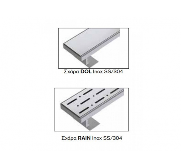 LINE STANDARD DOL CHANNEL WITH PATURA 80CM Shower canals