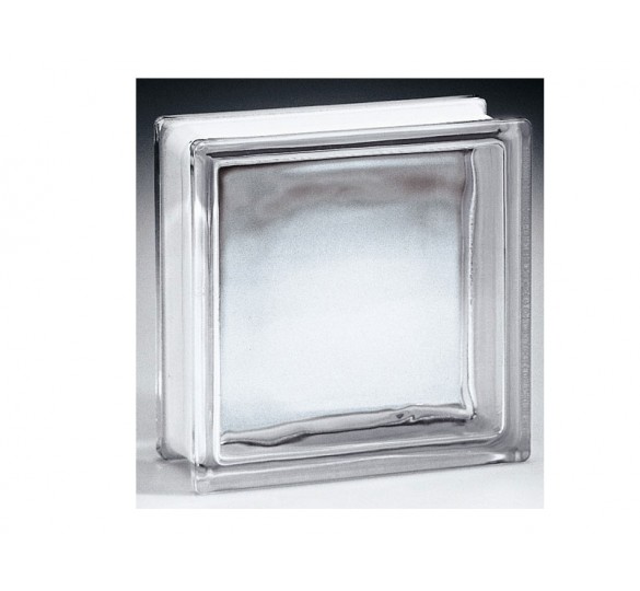 colorless glass brick (without pattern) 19 x 19 x 8 colorless Sanitary Ware - AGGELOPOULOS SANITARY WARE S.A.
