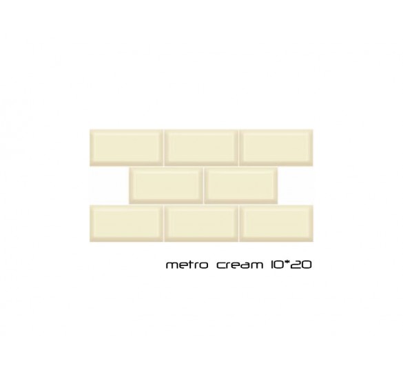 METRO CREMA 10*20 BATHROOM TILES