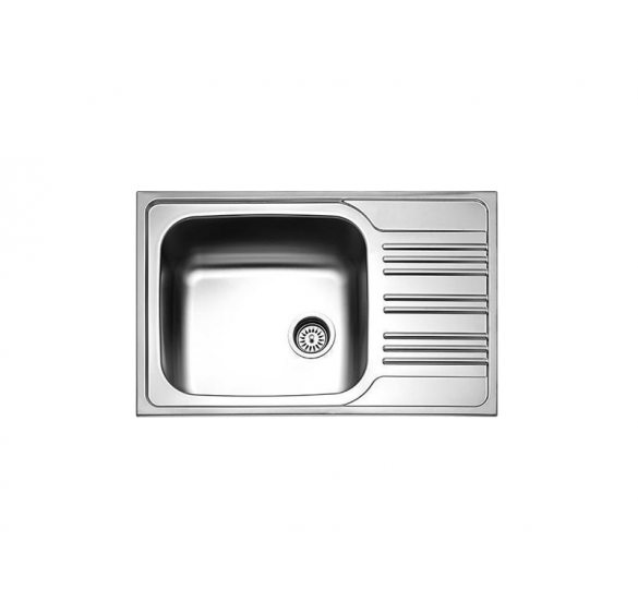 INSET SINK (78X50) 1B 1D STAINLESS SINK