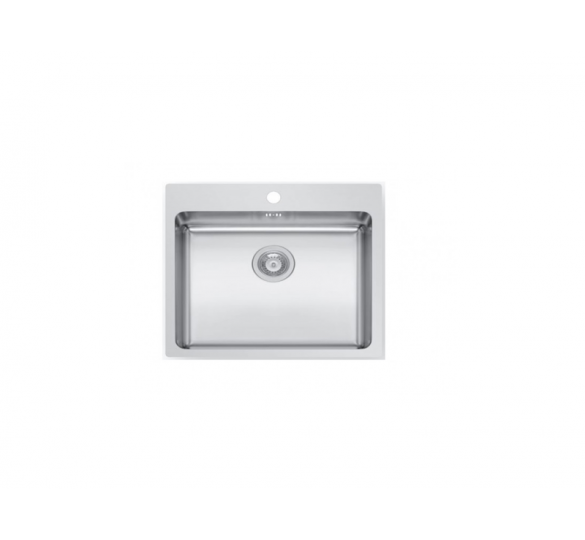INSET LEDGE SINK (55X50.5) 1B  STAINLESS SINK