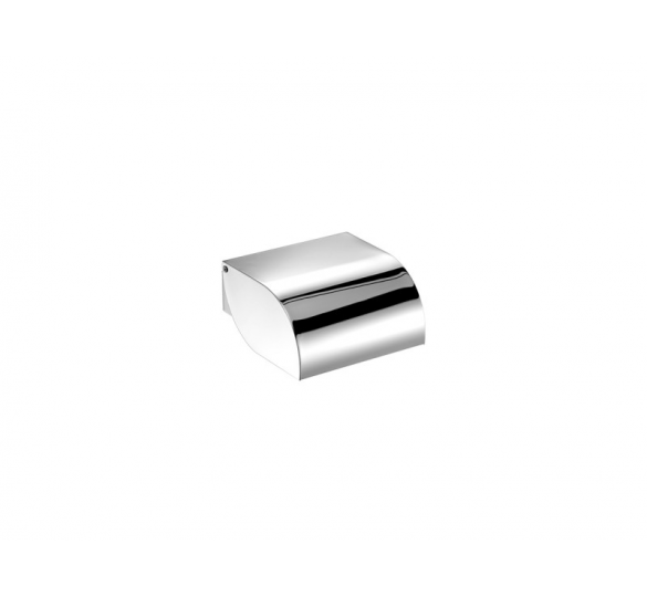 SANCO TOILET ROLL HOLDER WITH COVER CHROME 13X11X6 CM TOILET ROLL HOLDERS PRO