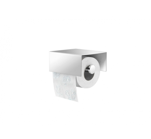 SANCO TOILET ROLL HOLDER WITH COVER CHROME 15X12.5X6 CM TOILET ROLL HOLDERS PRO