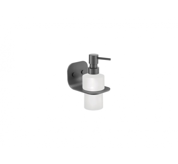 AVATON DISPENSER WALL MOUNTED ANTHRACITE GRAINED SANCO AVATON COLORS Sanitary Ware - AGGELOPOULOS SANITARY WARE S.A.