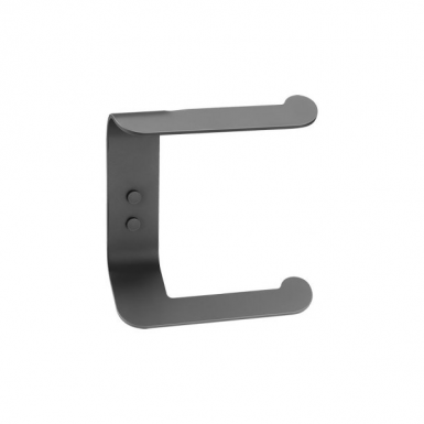 AVATON DOUBLE TOILET ROLL HOLDER ANTHRACITE GRAINED SANCO