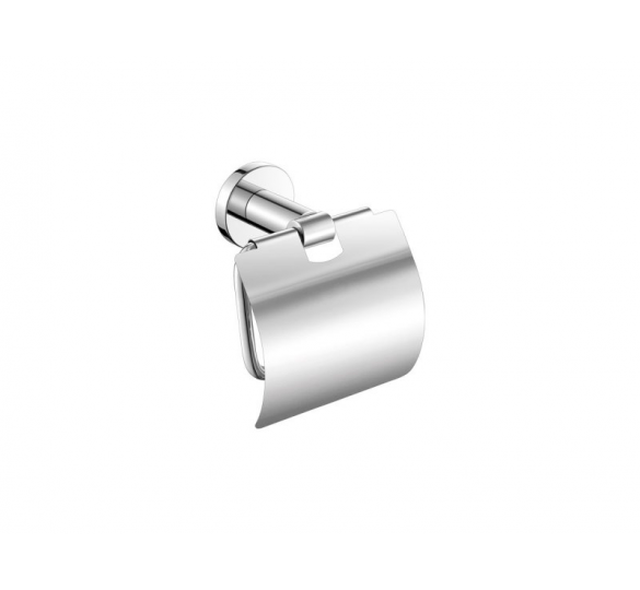 toilet roll holder with lid galaxy GALAXY CHROME