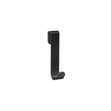 SANCO HANG-UP ROBE HOOK FOR SHOWER CABIN BLACK MATT W2XD4.3XH10 CM