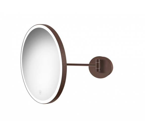 SANCO WALL MOUNTED COSMETIC MIRROR (X1) WITH LED MR LED-405-A75 COSMETIC MIRRORS