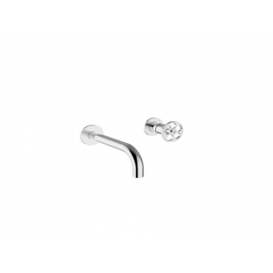 PROGRAME ONE built-in chrome Washbasin faucet with clicker valve