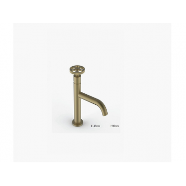 PROGRAME ONE faucet soft brass sink with clicker valve