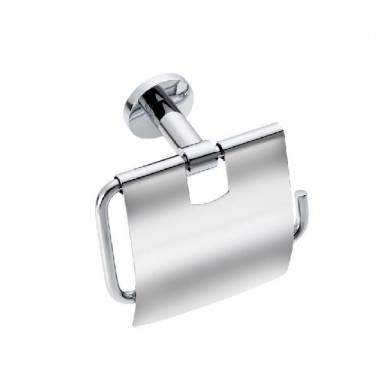 OMICRON toilet roll holder with lid