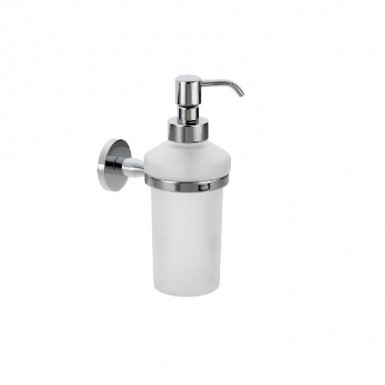 SIGMA soap dispenser frosted glass wall mounted