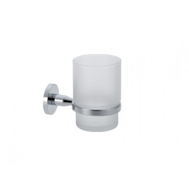SIGMA tumbler holder frosted glass wall mounted